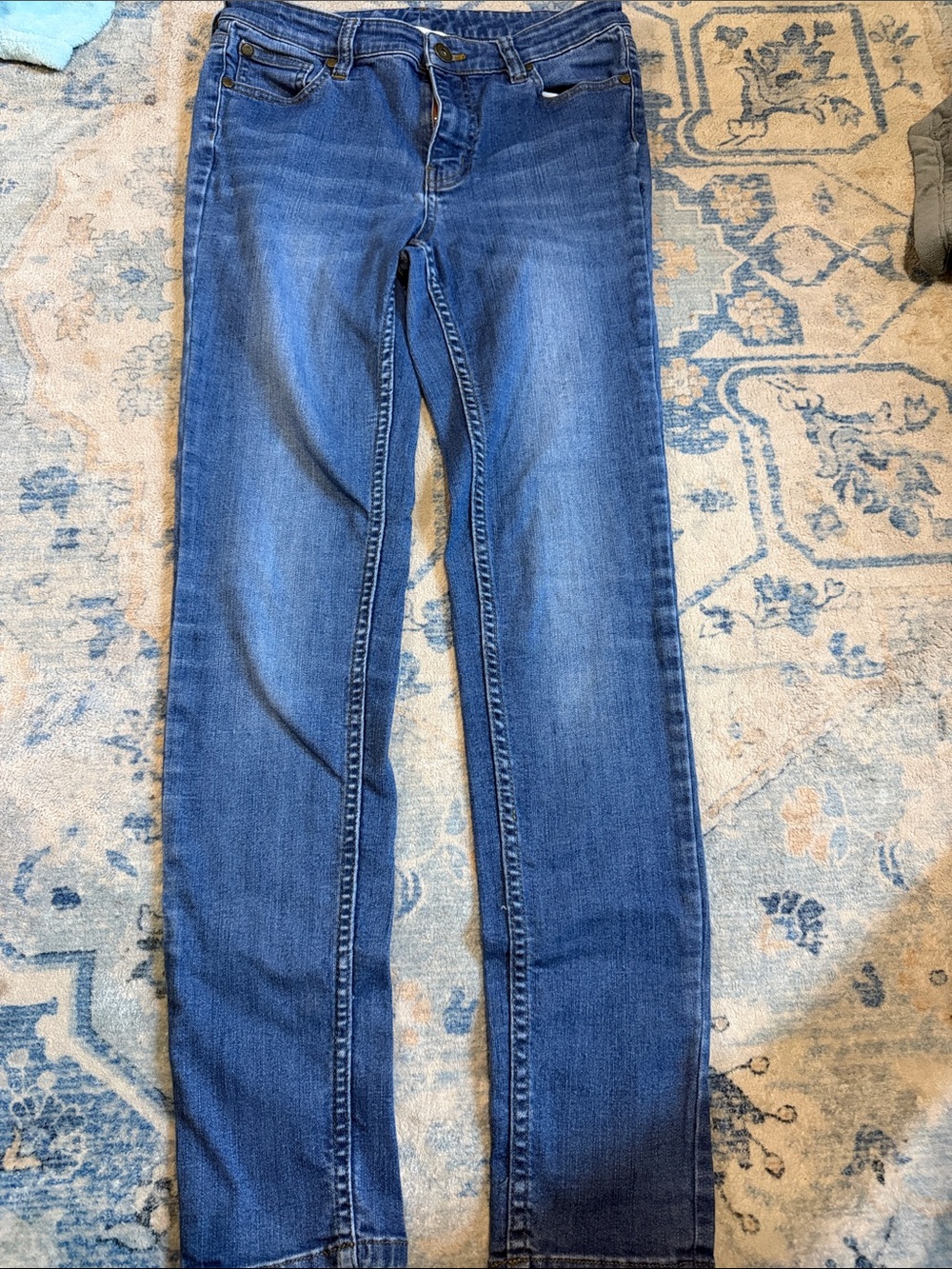 Matilda Jane Women's Skinny Jeans in Medium Blue Wash